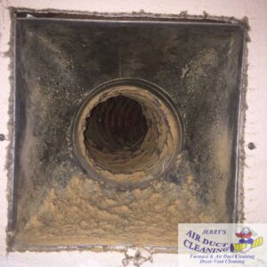 Before Air Duct Cleaning | Jerry's Air Duct Cleaning